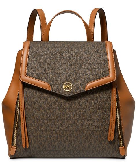 Michael Michael Kors Freya Medium Backpack (Coated Canvas, 